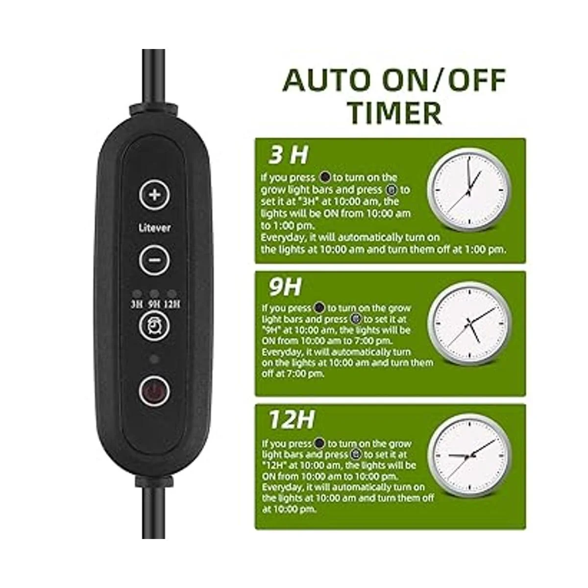 Litever Temporizador de 12 V CC24 V CC 1 canal máximo 3_3