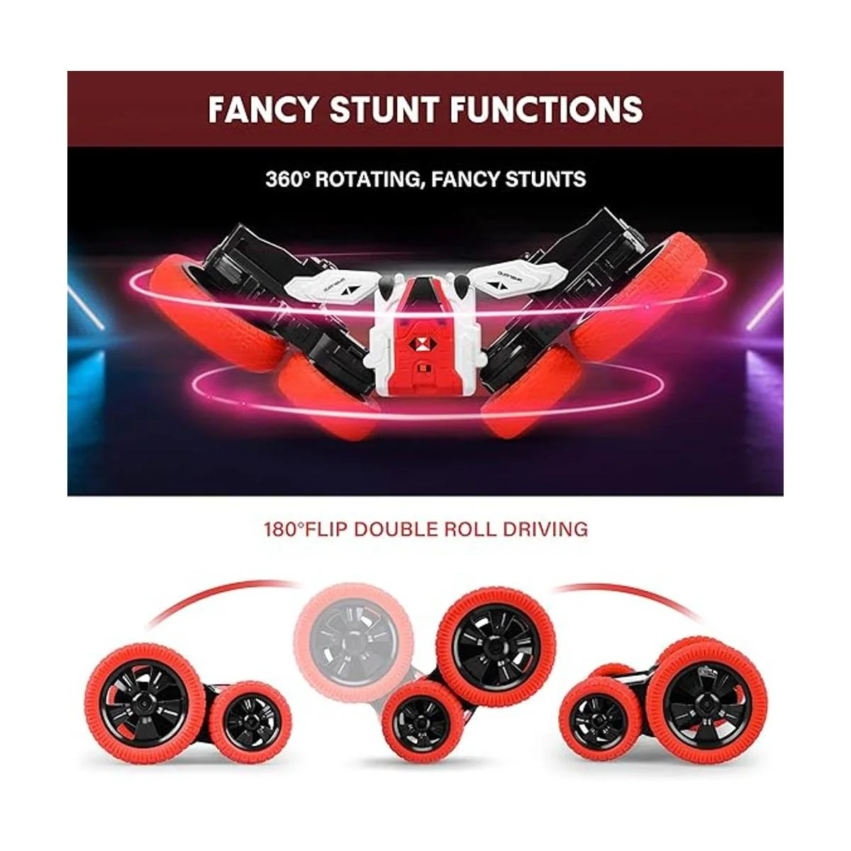 Auto de control remoto auto RC de doble cara auto de_4