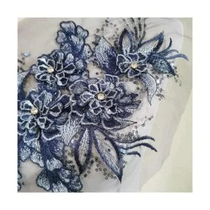 yinqinUSP Bordado patrón tridimensional lentejuelas uñas_2