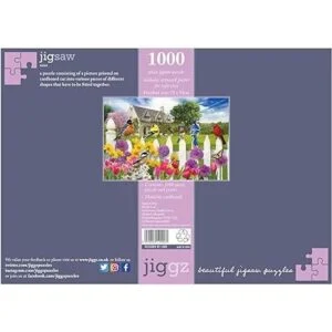 Jiggz Garden Birds Rompecabezas prémium de 1000 piezas_4