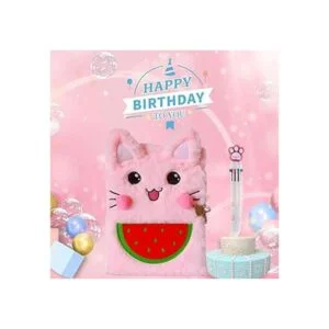 Luolizon Diario de gato para niñas con cerradura y 2_4