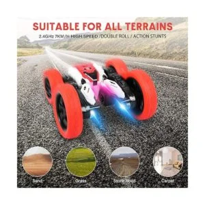 Auto de control remoto auto RC de doble cara auto de_6