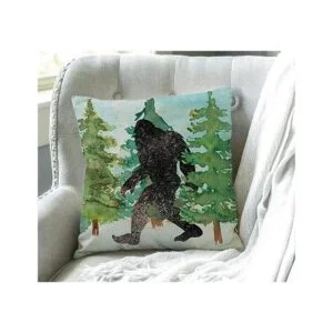 Swono Sasquatch Funda de cojín decorativa de estilo_3
