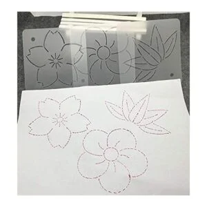 YICBOR Juego de 9 reglas y plantillas de acolchado_5
