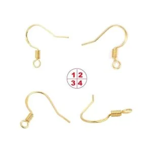 Ganchos de oro para pendientes de gancho 120 piezas60_5