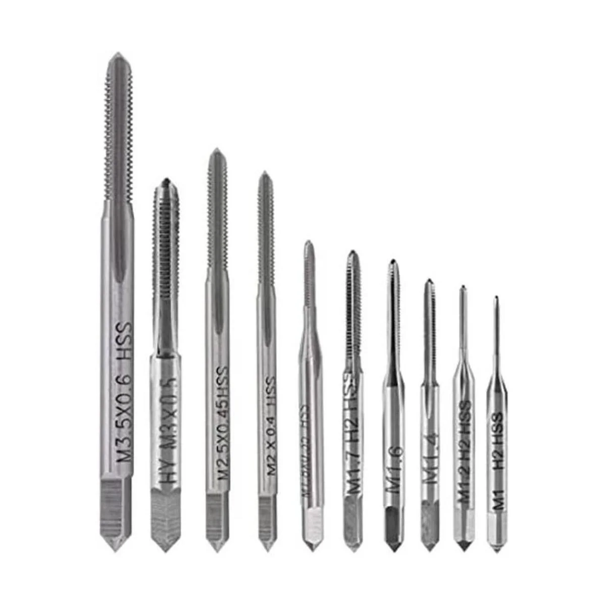 Yakamoz Juego de 10 brocas de micro grifos mini tornillos_1