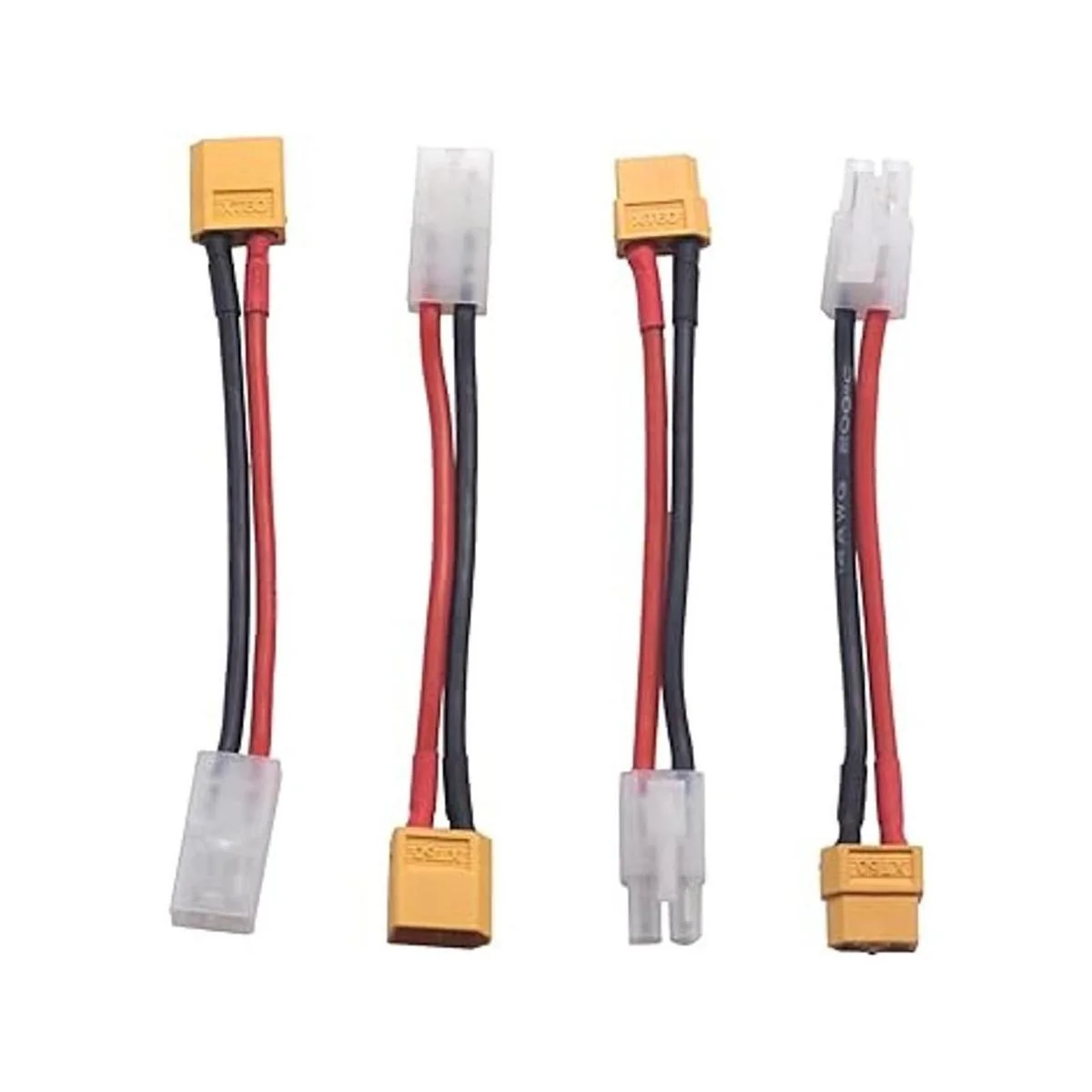 2 pares Vgoohobby XT60 conector a Big Tamiya estilo Plug_3