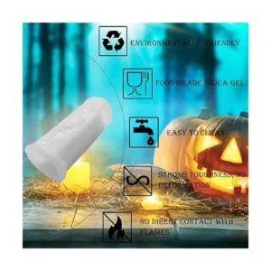 Molde de vela de calavera 3D columna de resina de_4