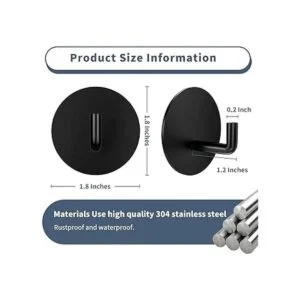 Ganchos adhesivos resistentes al agua en ganchos de ducha_2