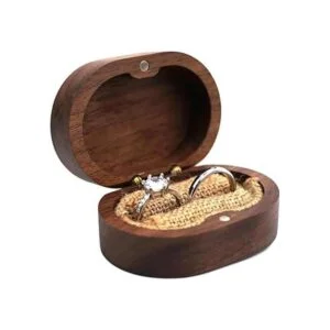 Caja de anillo de boda caja de anillo de madera para_2