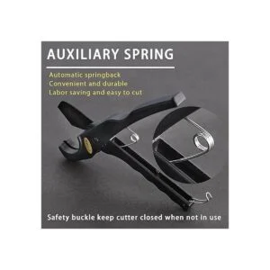 DOWELL Cortador de tubos de PVC con resorte para tubos y_4