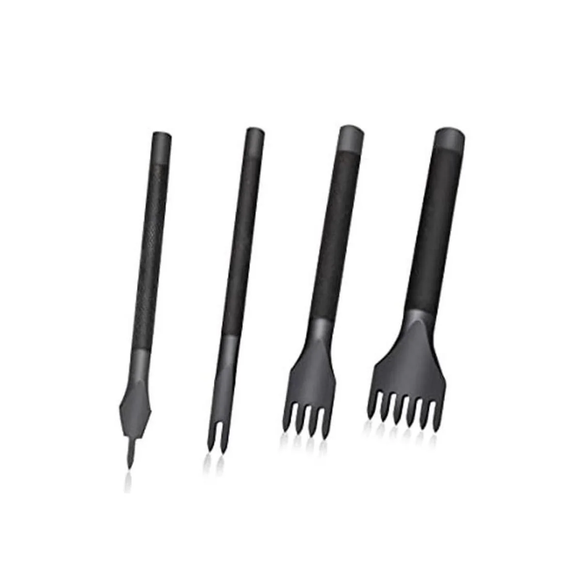 Juego de 4 herramientas de perforación de cuero para_1