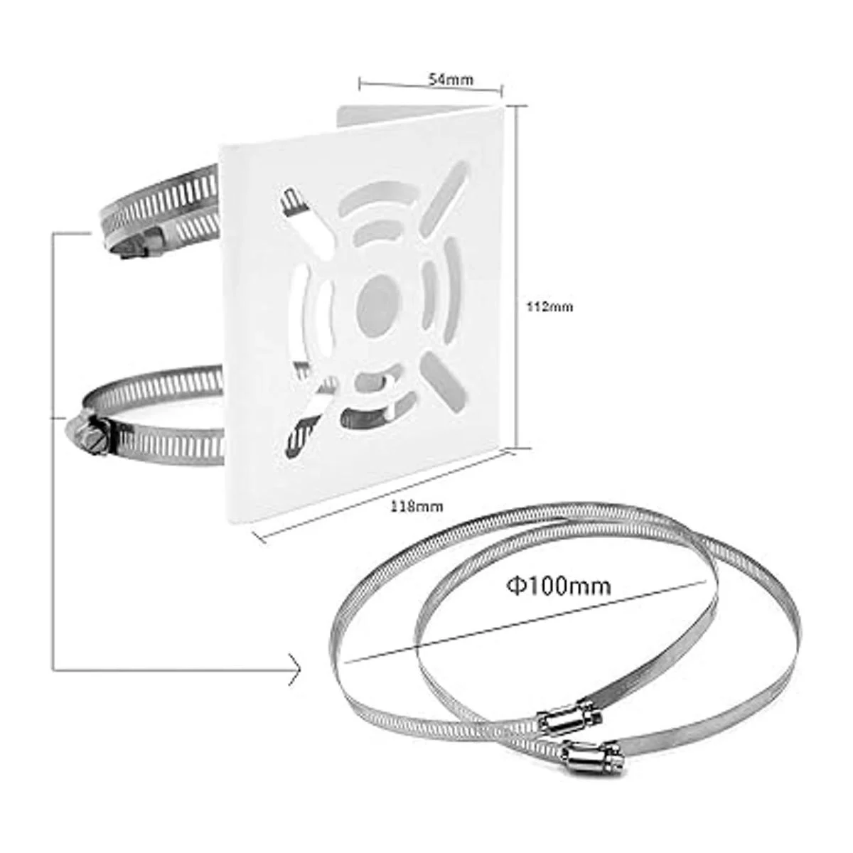 WiTi Soporte universal vertical para cámara de seguridad_4