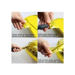 Globos de letras doradas de 16 pulgadas juego de globos_5