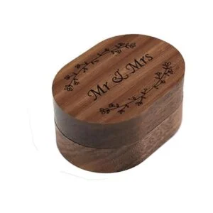 Caja de anillo de boda caja de anillo de madera para_5