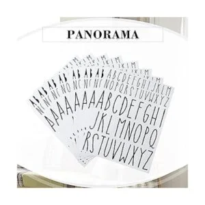 8 hojas de calcomanías de letras mayúsculas letras del_3