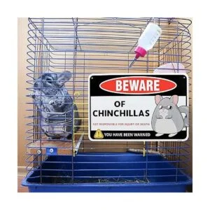 Venicor Chinchillas Decoración de letrero 8 x 12_5