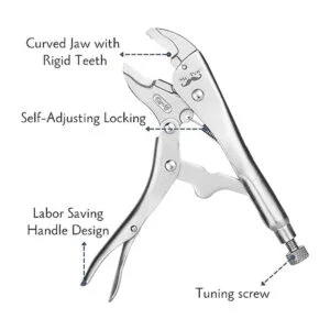 Mr. Pen Alicates de bloqueo 7 pulgadas mandíbula_2