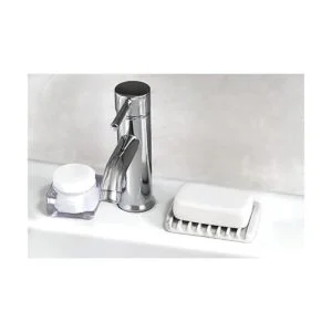 Jabonera de cerámica para fregadero jabonera autodrenante_2