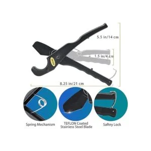 DOWELL Cortador de tubos de PVC con resorte para tubos y_2