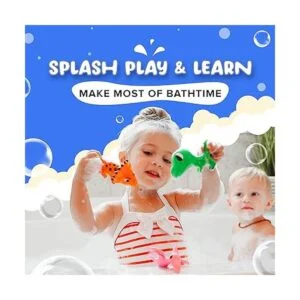 Juguetes de baño de dinosaurio sin moho sin agujeros_5