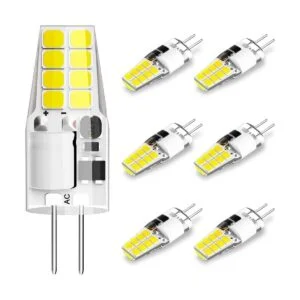 Bombilla LED G4 T3 JC con base bipin de 3 W CACC 12 V_1