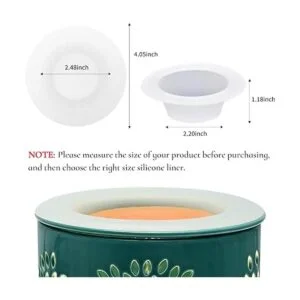 ASAWASA Calentador de cera de silicona para fundidores de_2