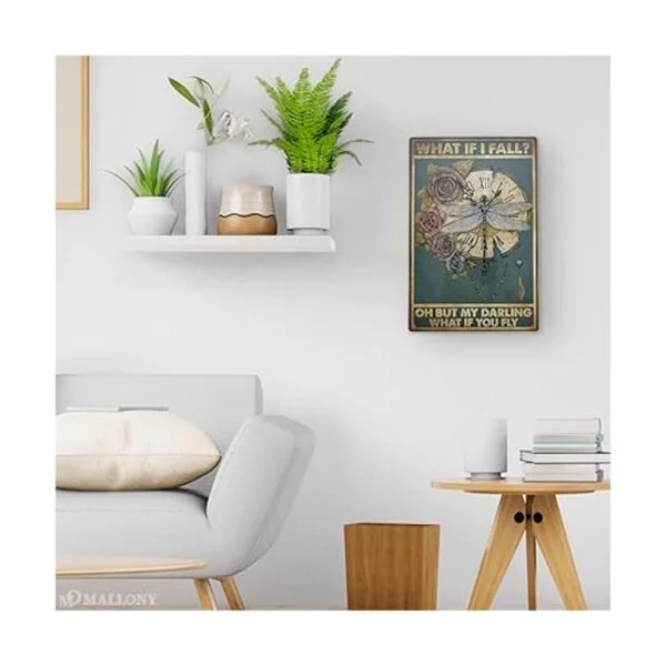 What If You Fly Home Decoración de pared de metal_5