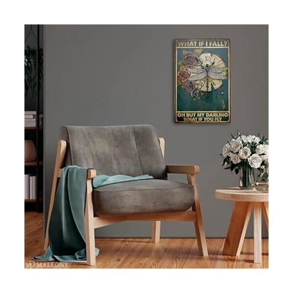 What If You Fly Home Decoración de pared de metal_6