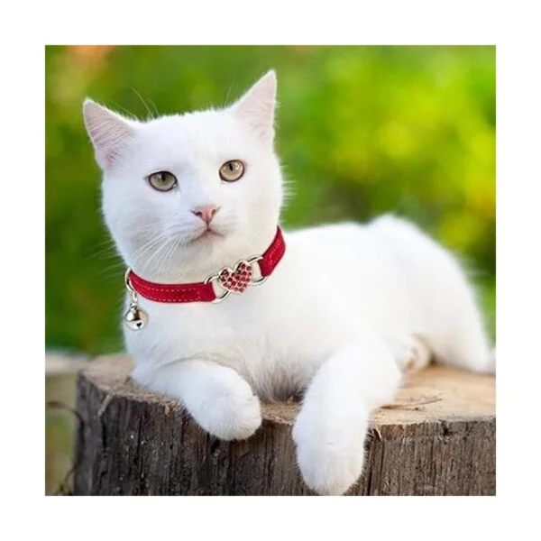 Weewooday Collar de gato con diamantes de imitación_7