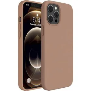 Miracase Funda de silicona líquida compatible con iPhone_1