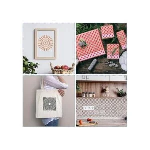 Tinlade 36 plantillas geométricas de pintura plantillas_6