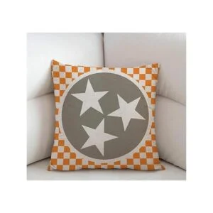 Swono Tennessee Funda de cojín algodón lino 18.0 x_2