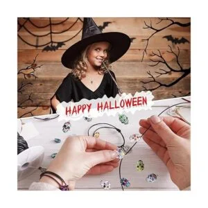 62 dijes de calavera de Halloween para el día de los_6