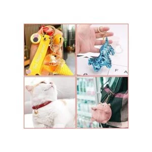 Shynek Llavero con cadena 360 anillos de oro con anillos_2