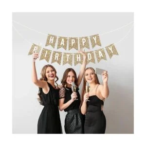 Pancarta preencordada de feliz cumpleaños sin bricolaje_5