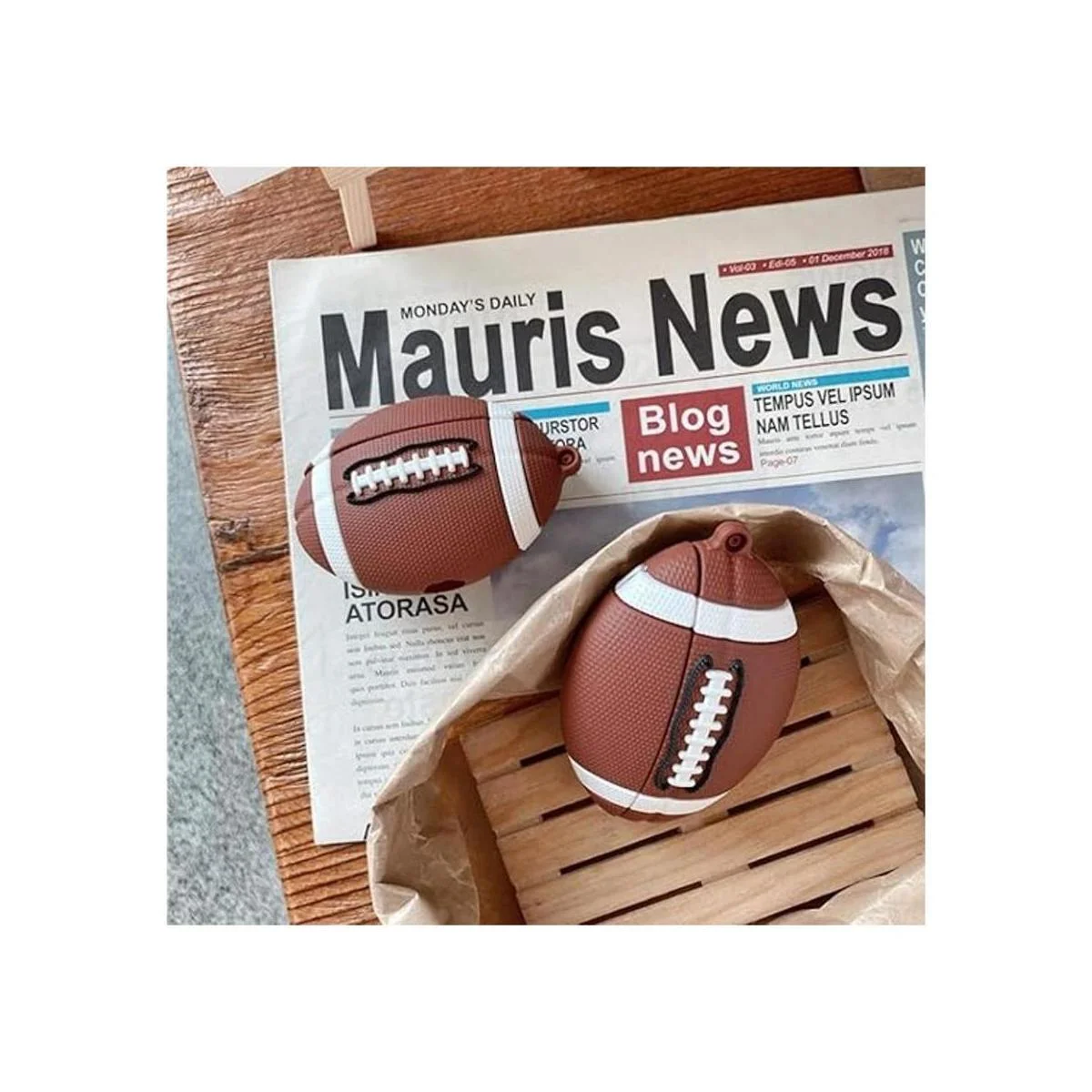 Funda compatible con Rugby Airpods 12 funda protectora_7