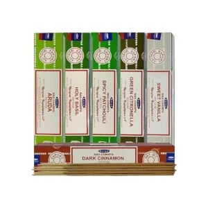 Satya Paquete variado de palitos de incienso 8 y soporte_5