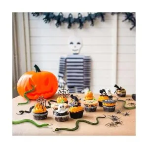 HAPTIME 12 piezas de serpientes de plástico serpientes de_4