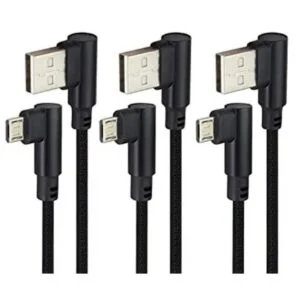 AAOTOKK Cable micro USB de ángulo recto de 6 pies 90_1