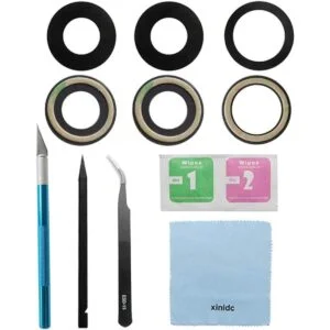 Xinidc 3 unids OEM original cámara trasera trasera lente_1