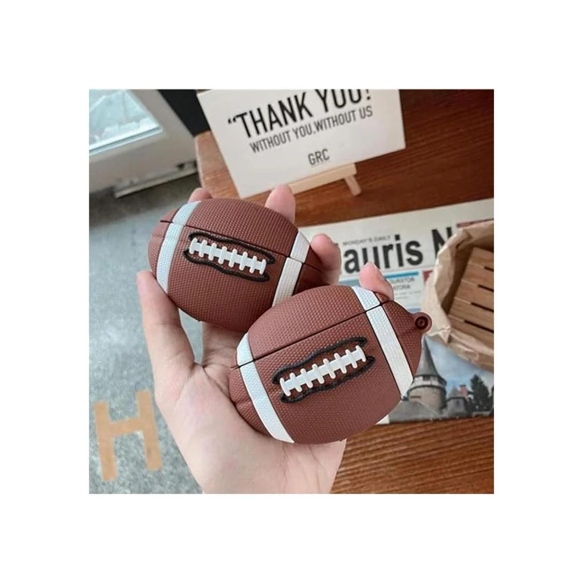 Funda compatible con Rugby Airpods 12 funda protectora_3