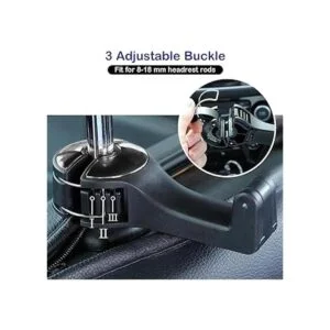 TOOVREN Paquete de 2 ganchos de automóvil mejorados para_3