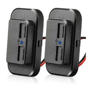 Toma USB de 12 V puerto USB automotriz montaje en panel_1
