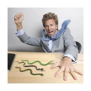 HAPTIME 12 piezas de serpientes de plástico serpientes de_2