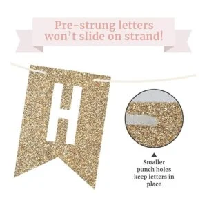 Pancarta preencordada de feliz cumpleaños sin bricolaje_7