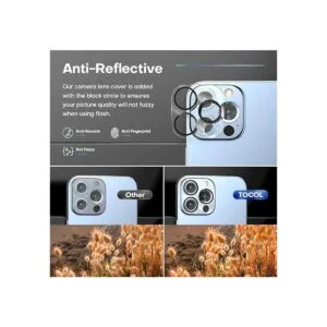 TOCOL Paquete de 22 Compatible con iPhone 13 Pro 5G de_4