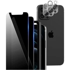 TOCOL Paquete de 4 compatibles con iPhone 12 Pro no para_1