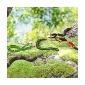 HAPTIME 12 piezas de serpientes de plástico serpientes de_6