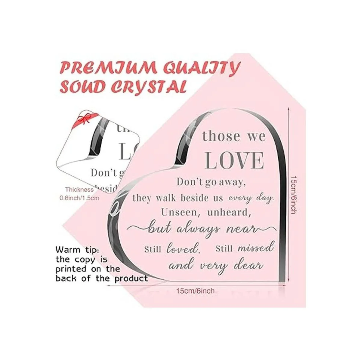 Regalos de condolencias conmemorativas de duelo de_2